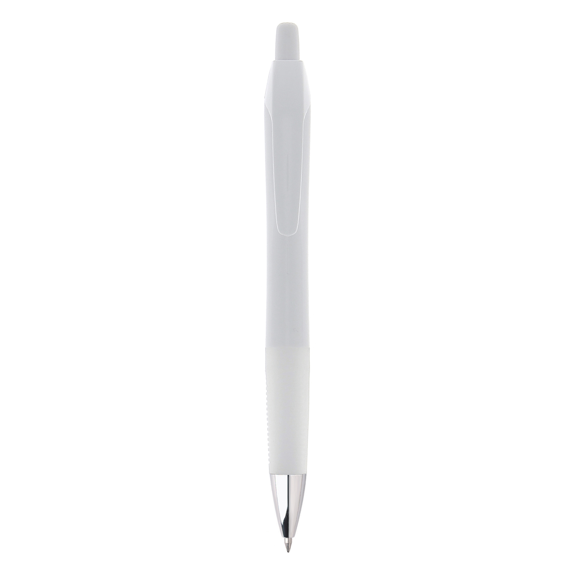 Stylo-bille publicitaire BIC® Intensity® Gel Clic Blanc - encre bleue